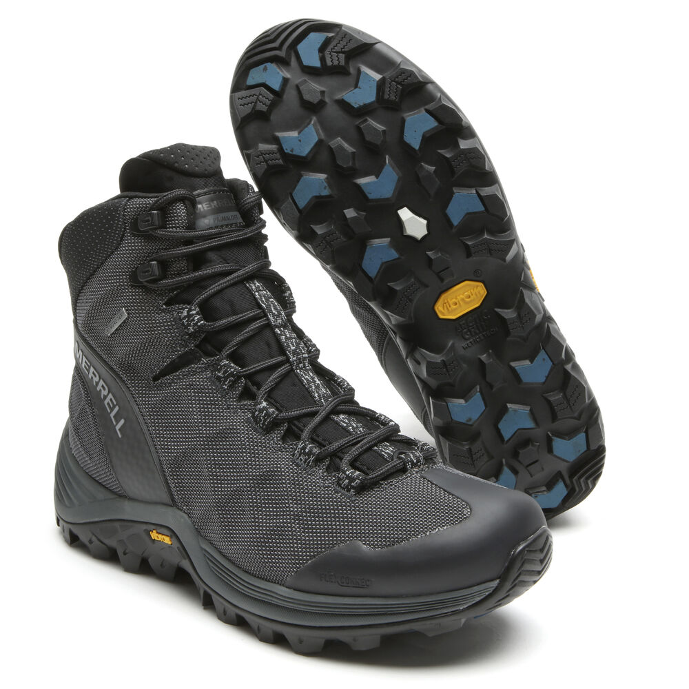 Vibram Sole Merrell THERMO ROGUE 6"GTX Erkek Yürüyüş Ayakkabısı Siyah,FG3928641